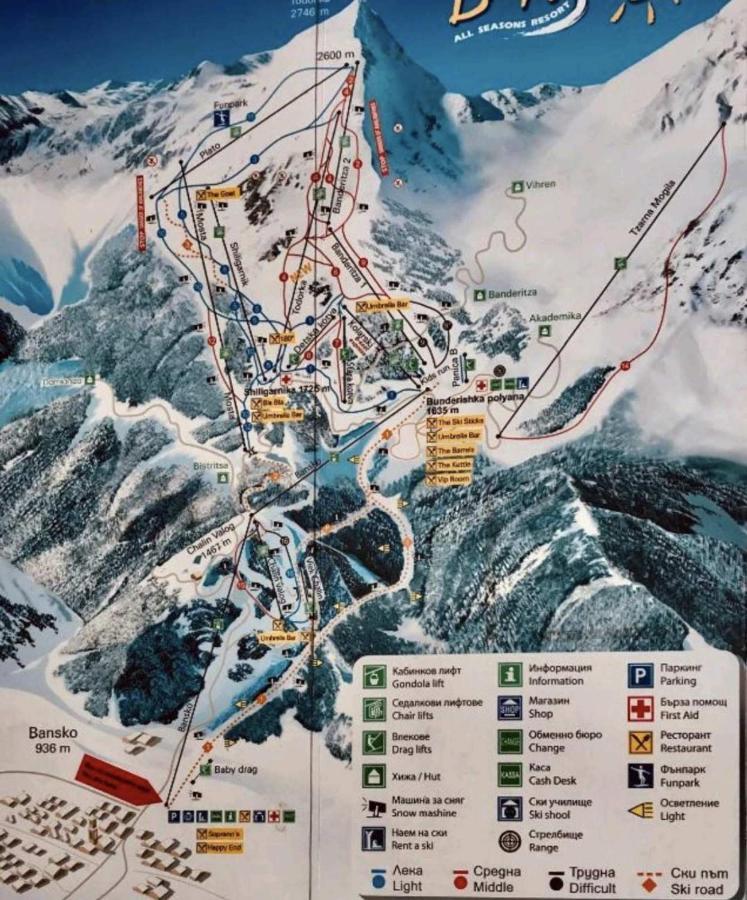 Simonen Apartments Near The Gondola Bansko Esterno foto